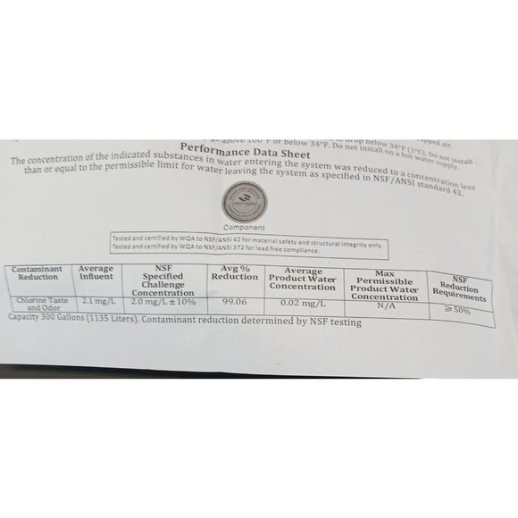 Denali Pure Refrigerator Water Filter WF-MWF New in Box - Picture 13 of 13